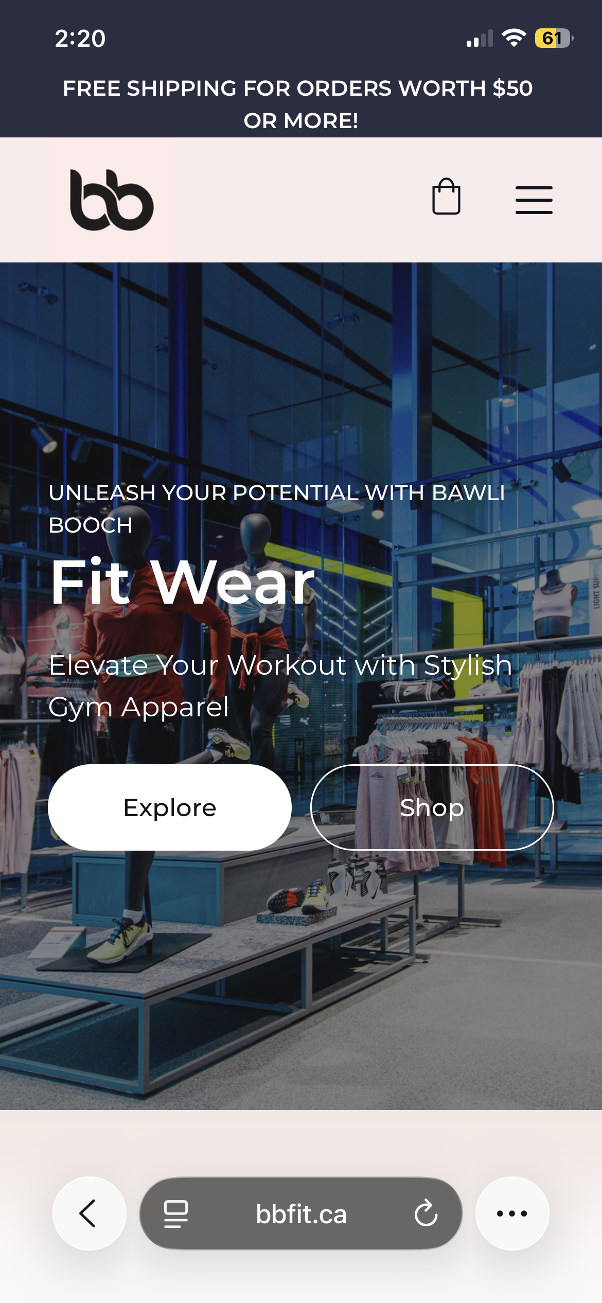 bbfit.ca mobile