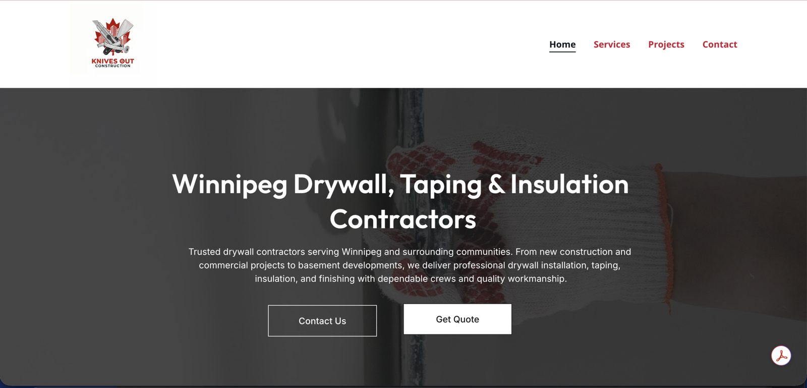 Knives Out Construction