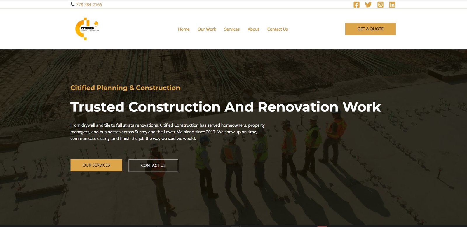 Citified Planning and Construction Ltd